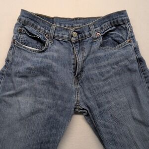 Vintage Levis Jeans Mens‎ Blue 527 Boot Cut Slim Low Rise Denim Pants Y2K Worn